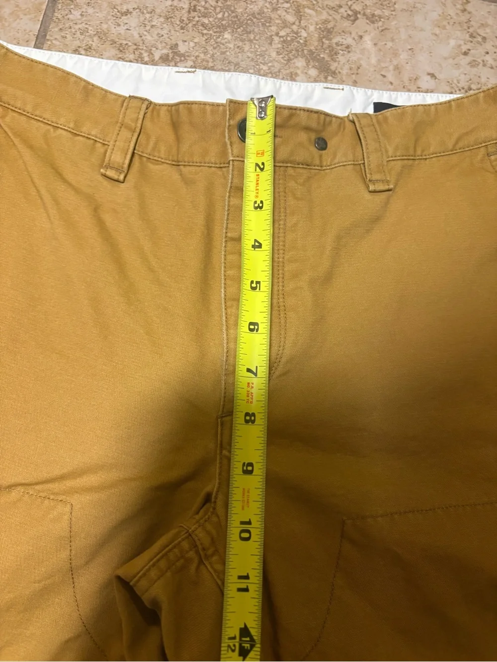 Rag & Bone Double Knee Workwear Pants Men's 33 Chino Straight Buttonfly